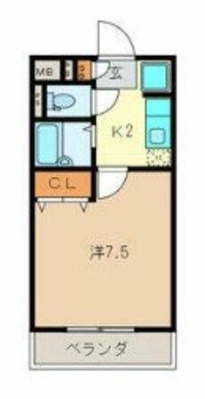 ロイヤルY宮原の物件間取画像